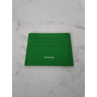 Ansseng Sleek Green Wallet including card holder – Compact Leather Design, Durable and Slim for Maximum Card Storage